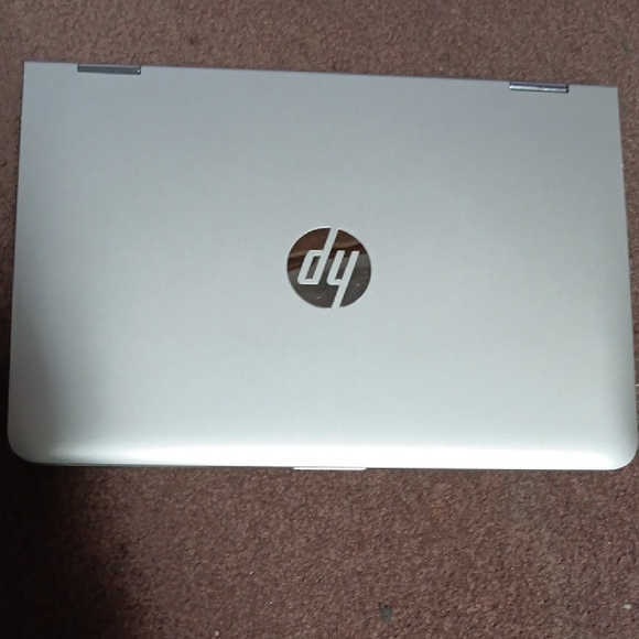 HP Sleek Silver Laptop